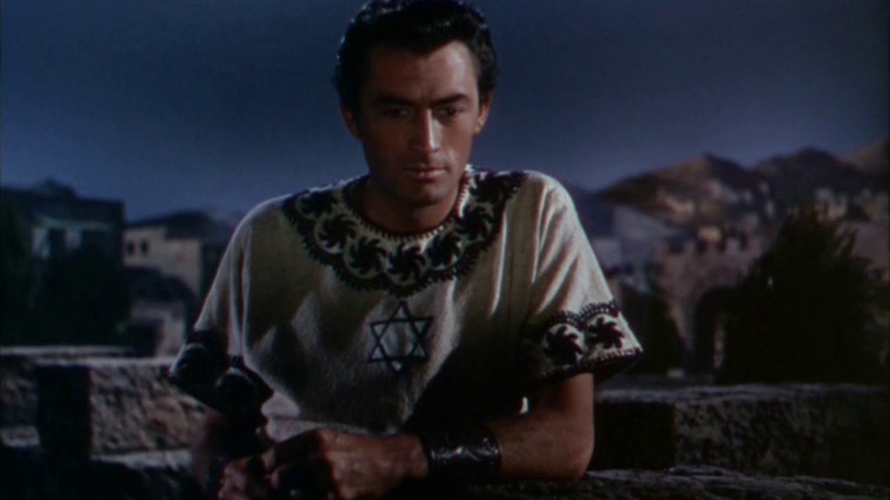 David and Bathsheba (1951) - David sees Bathsheba