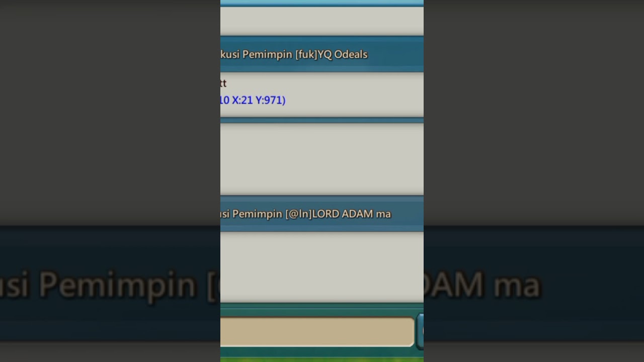 Akun game di mutasi GK bisa ngirim pesan