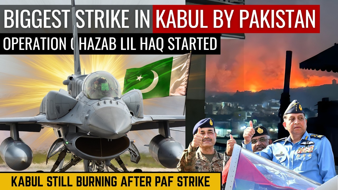 Biggest Strike in Kabul by Pakistan | Operation Ghazab Lil Haq Started | Defence Outpost