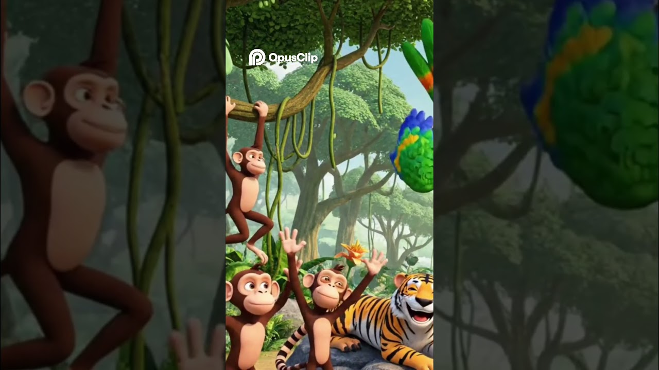 Friendship's Power: Solving Problems Together, Happy Animals #kidsstory #moralstory #storyforkids