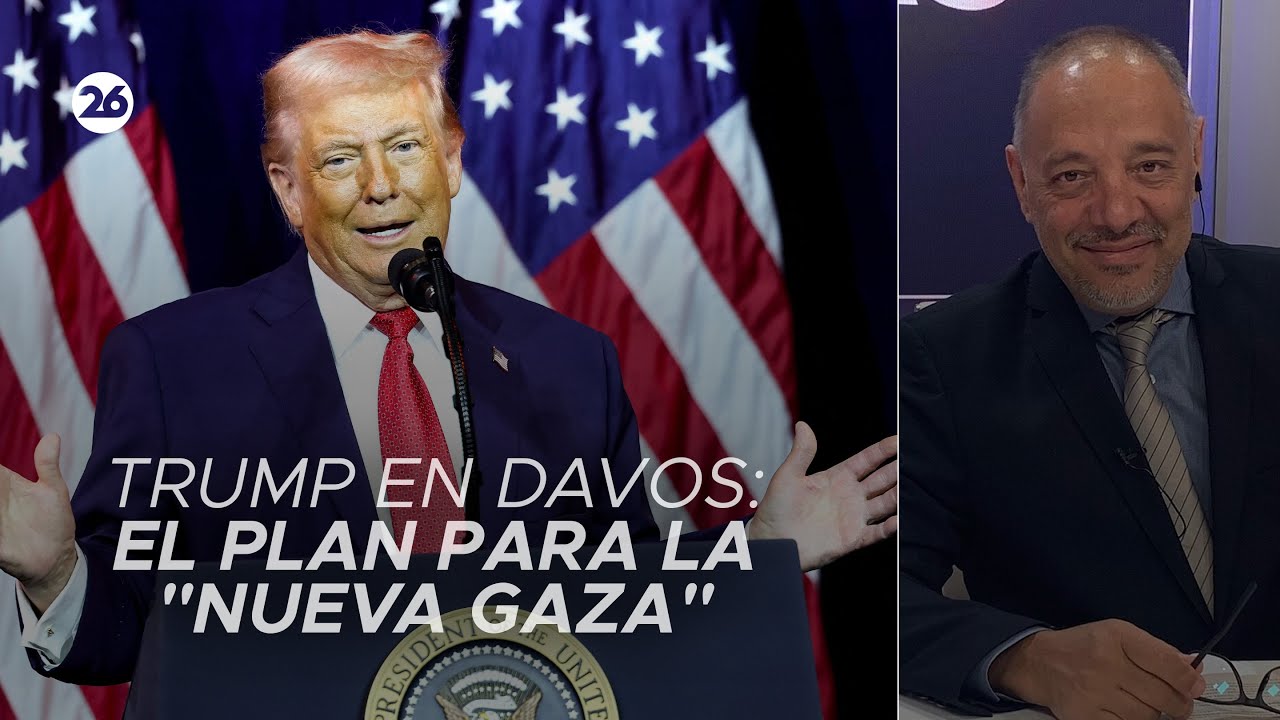 MEDIO ORIENTE | Trump revela en Davos su plan futurista para 