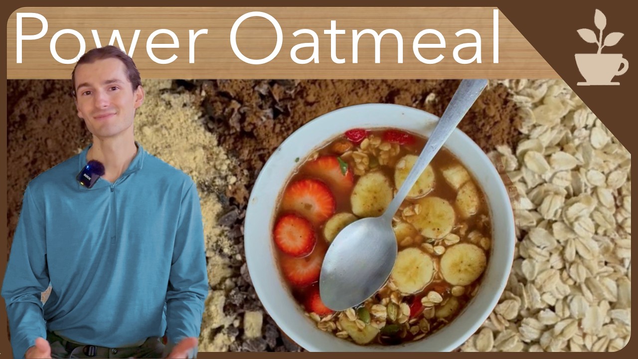 Power Oatmeal Recipe | Easy & Healthy Plant-Based Meal Prep | Gluten-Free