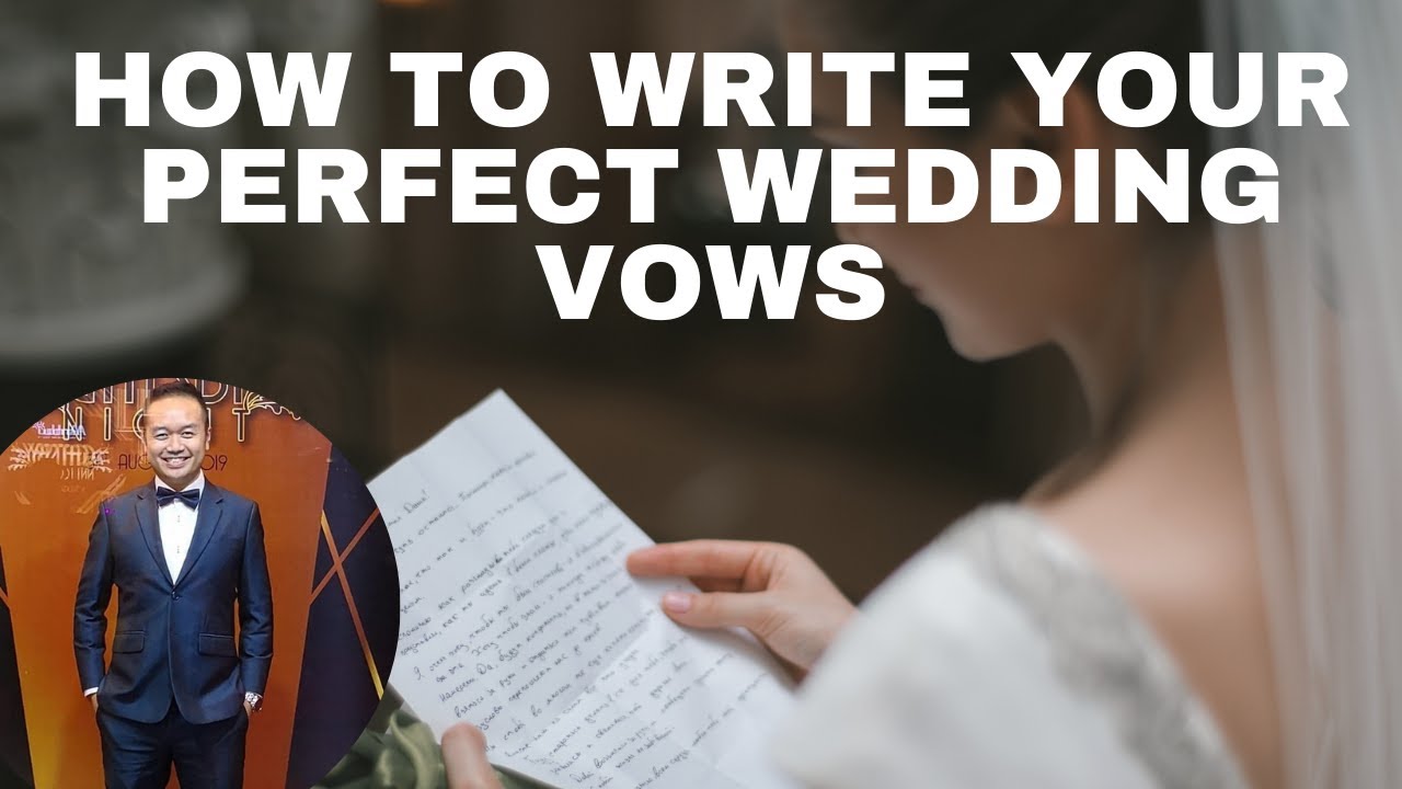How To Write Your Perfect Wedding Vows (2021) | Henrrey Pang