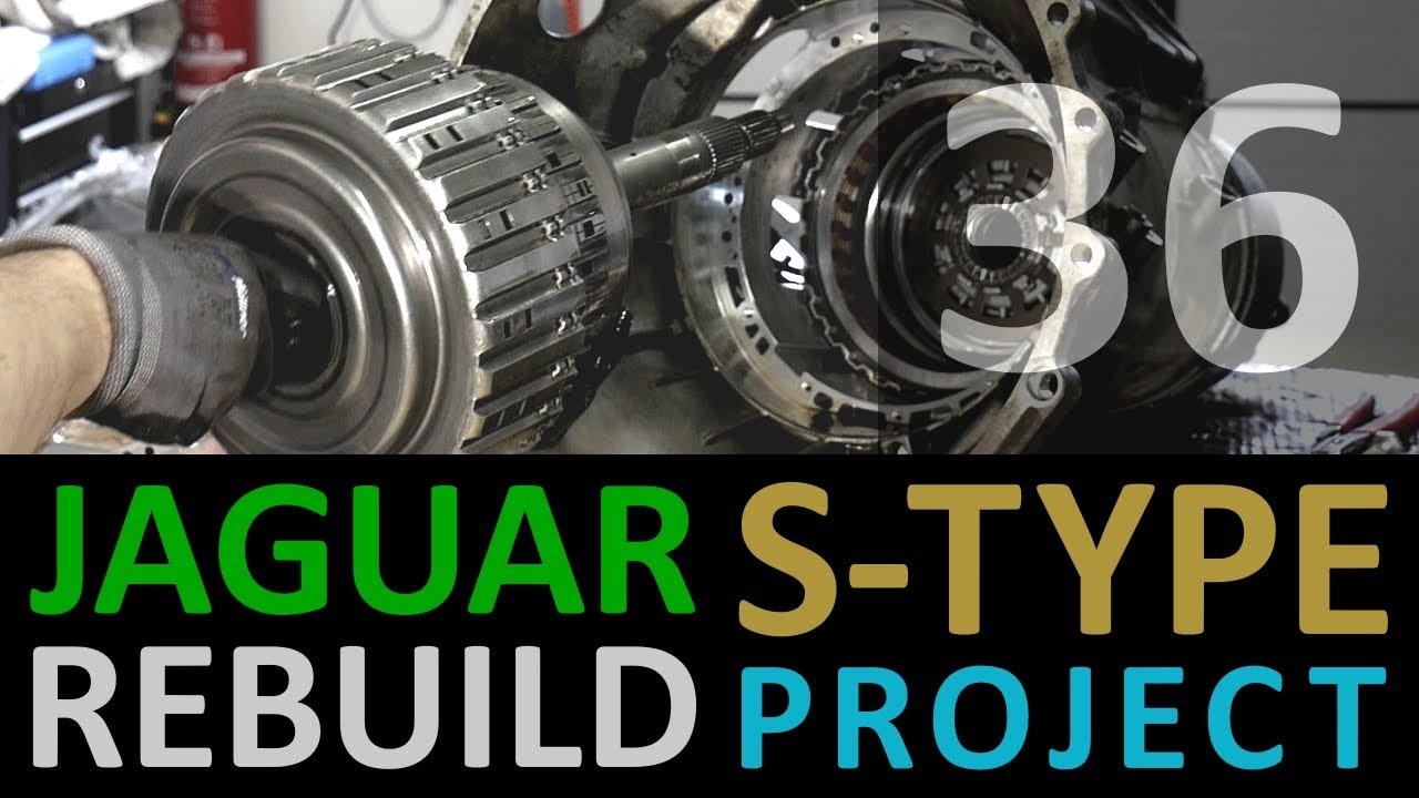 Jaguar S-Type Restoration [36] ZF 6HP26 Gearbox TEARDOWN (2) Stator & Clutches [2020-06-24]