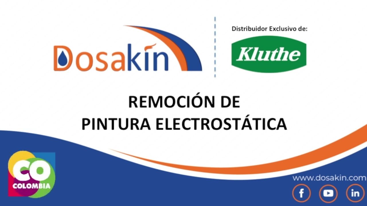 ¿Cómo remover la pintura electrostática? Producto en Frío