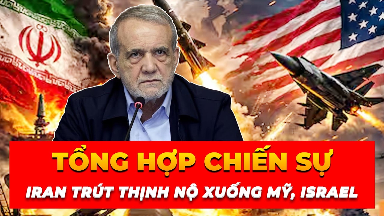 🔴TRỰC TIẾP: IRAN TRẢ THÙ DỮ TỢN – F-35 MỸ BỊ “ĐÓN LÕNG” TRÊN BẦU TRỜI?