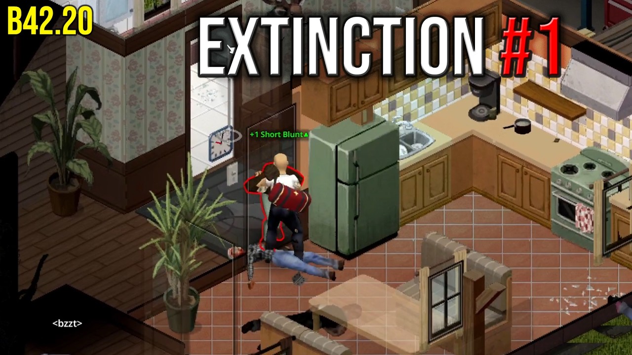 Project Zomboid Extinction #1 | Full Gameplay | B42 Stable