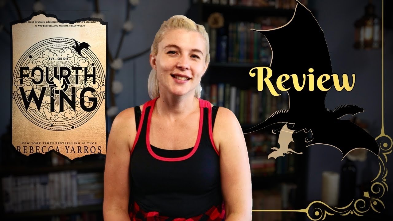 Dragons + romance. Spoiler free review of Fourth Wing by Rebecca Yarros. ￼