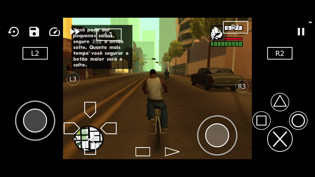 AETHERSX2 CONFIGURAÇÃO LITE⁴ (TESTE) GTA SA PS2 ISO ( Essa Tá Boa😁 )