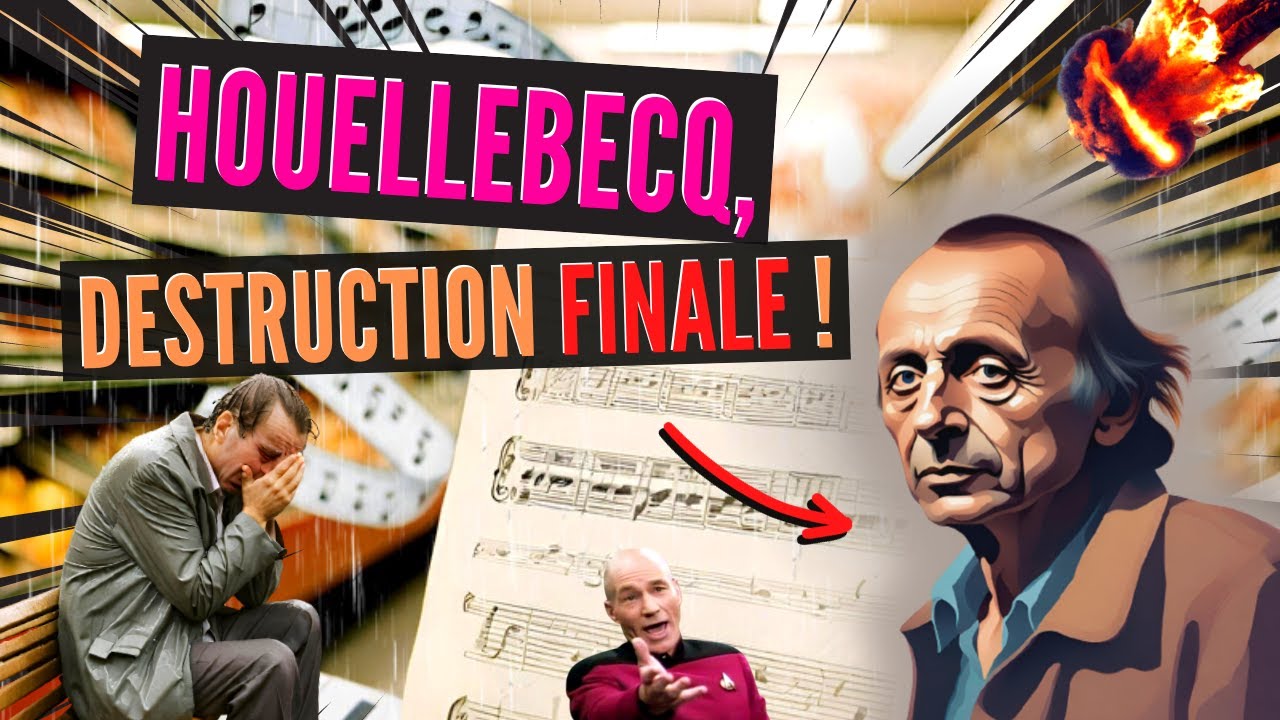 JE CARBONISE HOUELLEBECQ ET SA BIDESQUE PO&Eacute;SIE ! | B&eacute;r&eacute;zina #6 - Michel Houellebecq, Po&eacute;sies
