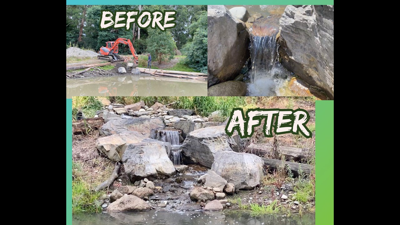 I built a creek and failed