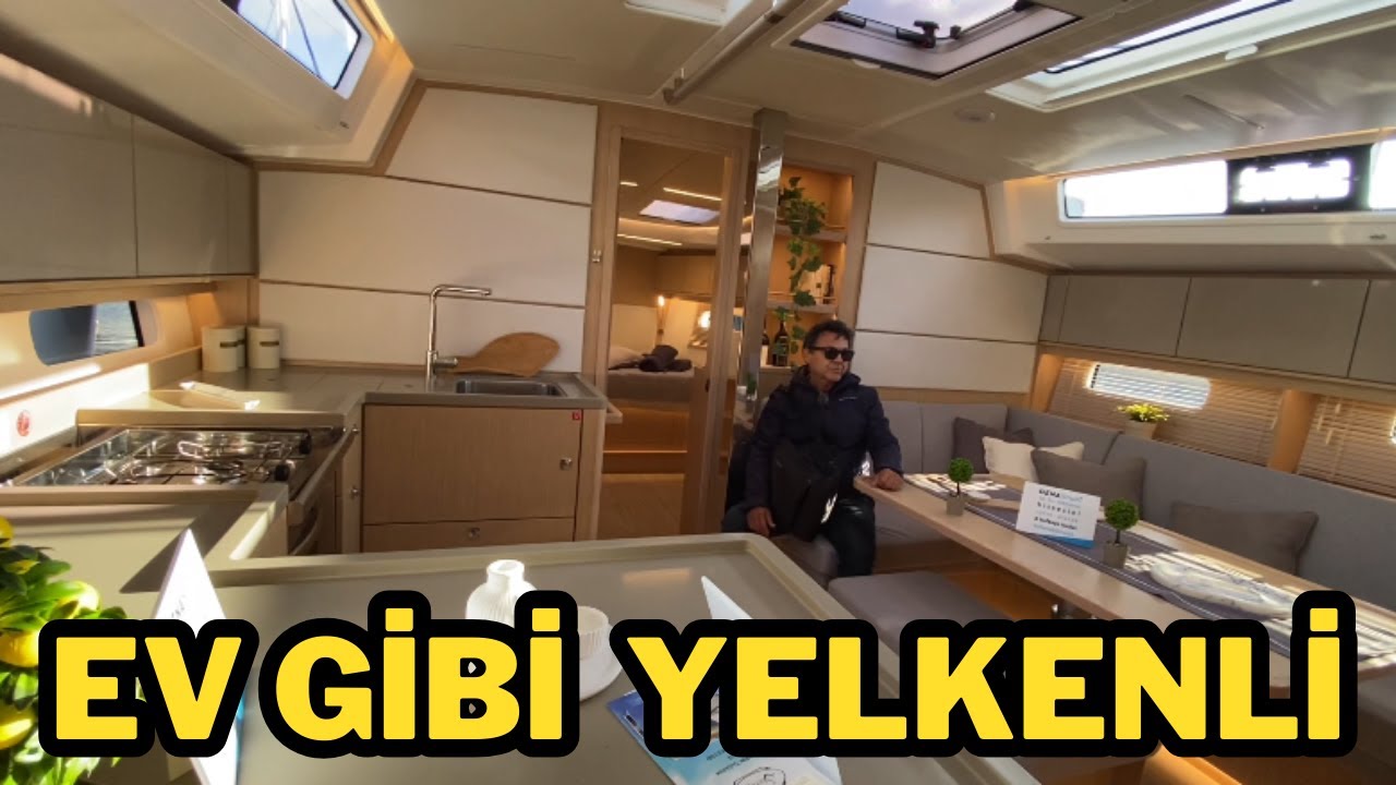 EV GİBİ YELKENLİ TEKNE EV ALMA TEKNE AL MUHTEŞEM #teknedeyaşam #yelken #boating #tekne#sailing #olta