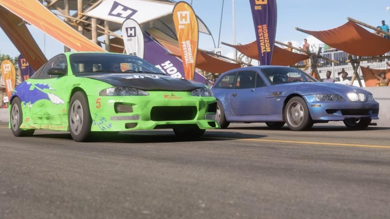 Forza Horizon 5 close race