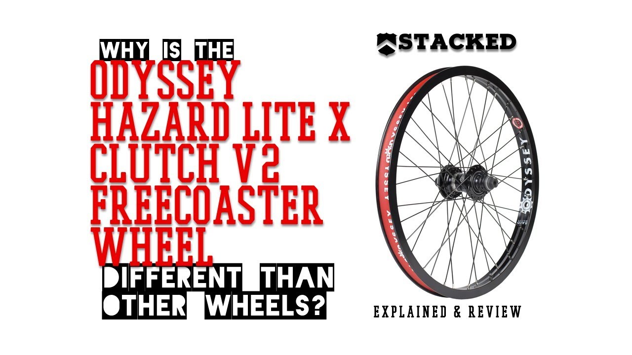 Odyssey Clutch V2 X Hazard lite freecoaster rear wheel explained and review