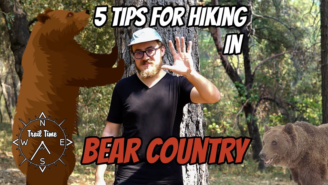 DON'T GET EATEN BY A BEAR! | 5 Tips for Hiking in Bear Country