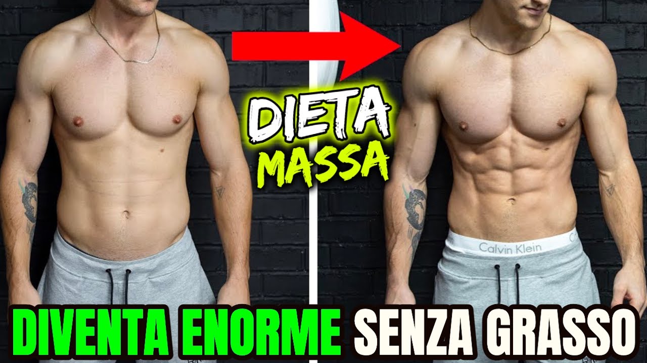 la MIGLIORE DIETA per DIVENTARE ENORME senza diventare GRASSO