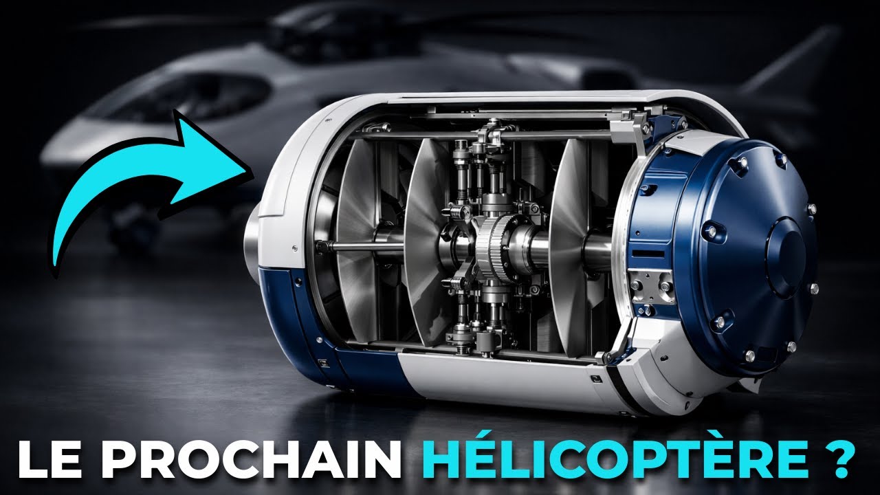 Le Cyclocoptère : le vol vertical sans rotors, voici comment ça marche