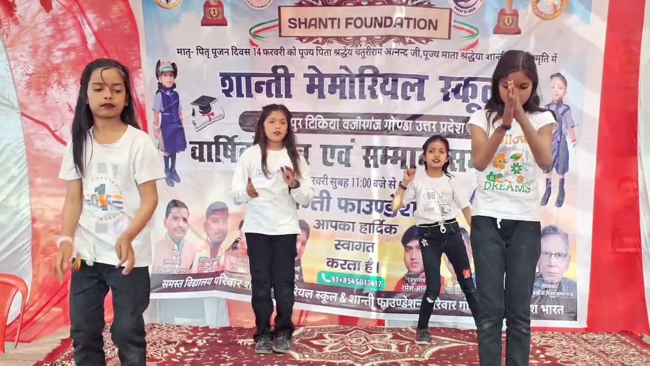 Mera Joota Hai Japani Dance @ShantiMemorialSchool