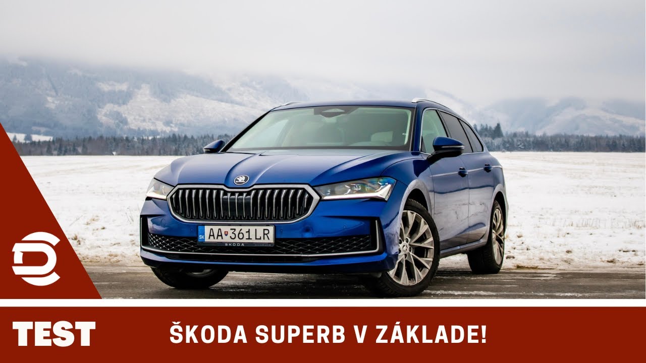 Týmito vecami ma DOSTALA! 2025 Škoda Superb Combi 2.0 TDI 110 kW TEST - Dominiccars.sk