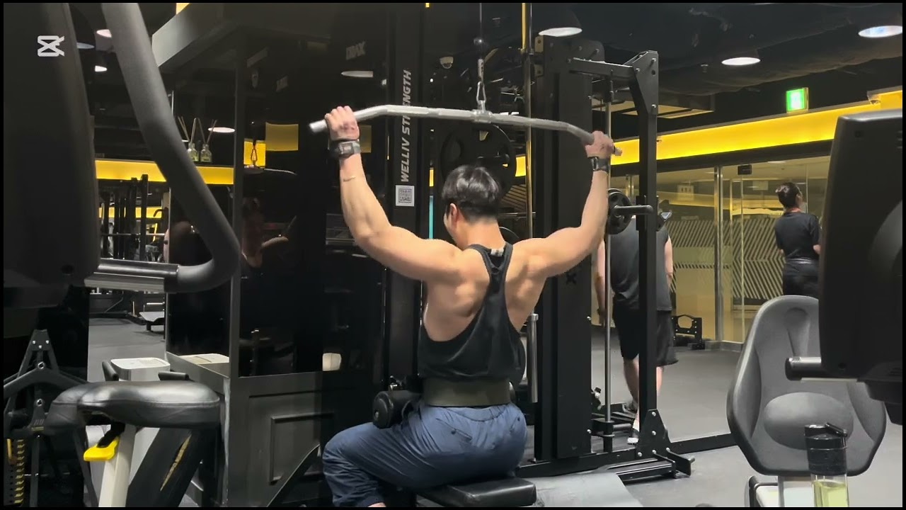 등 운동#bodybuilding 