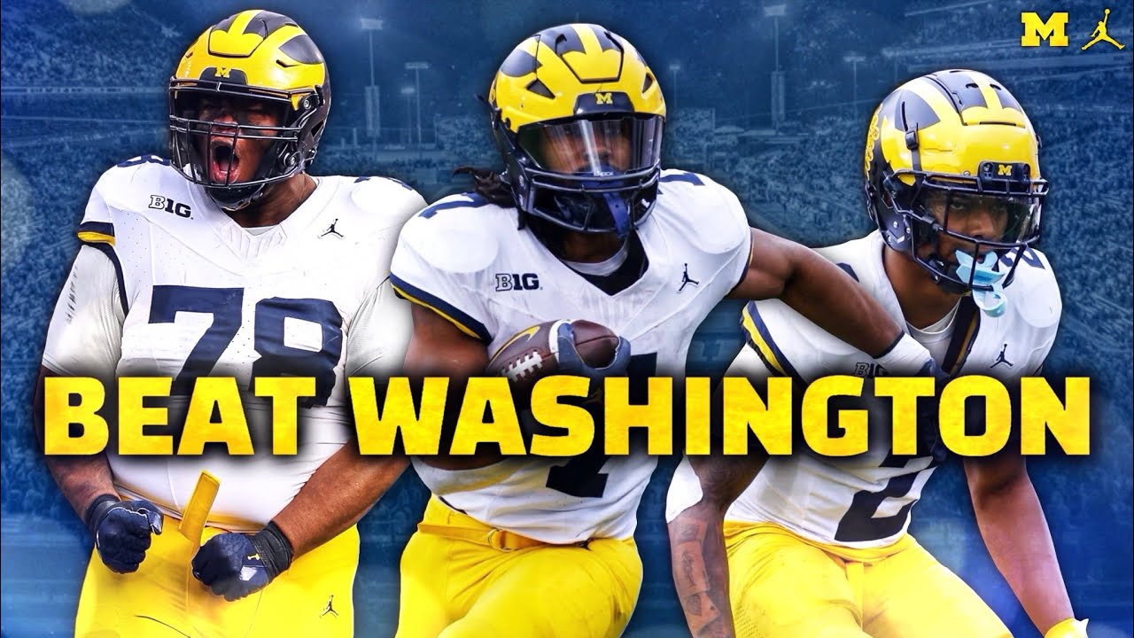 Michigan Football Team145: Beat Washington