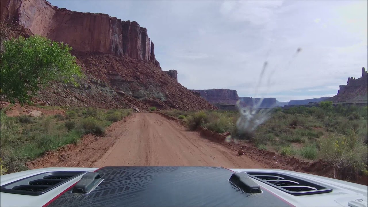 White Rim Road Mineral Road to Potato Bottom Campsite