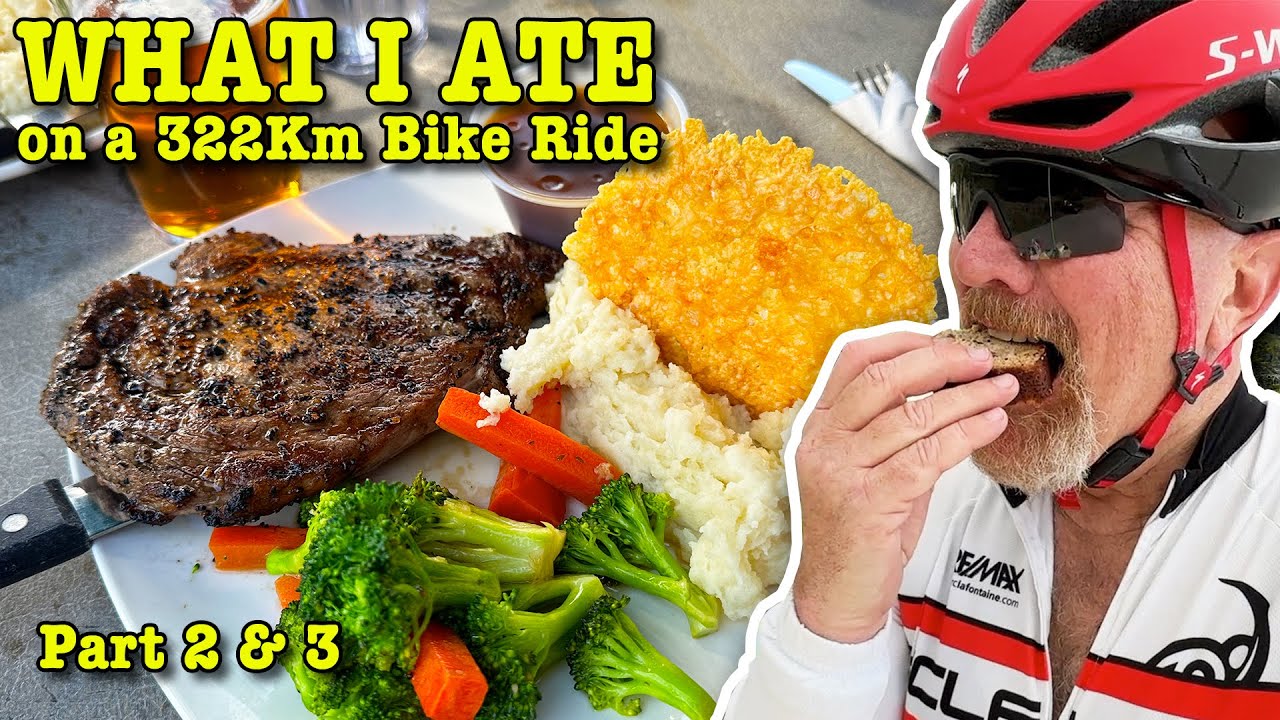 HOW MUCH FOOD Did I Eat on a 322Km Bike Tour • Part 2 & 3