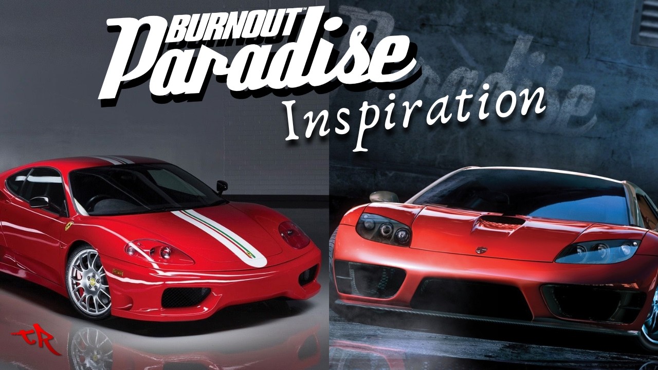 Every Burnout Paradise Car's Inspiration