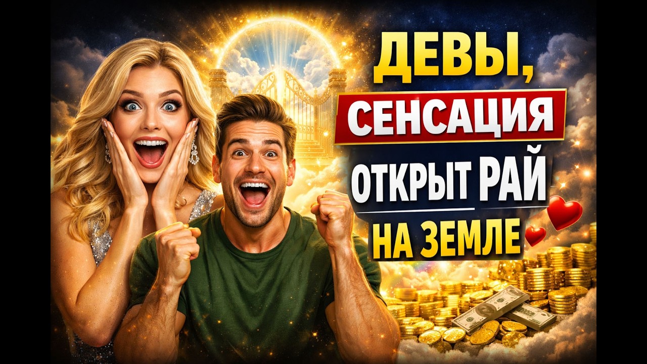 ДЕВЫ ЭТО УЖЕ НЕ ШУТКИ!  ДЕНЬГИ И ЛЮБОВЬ С НЕБА! ВРАГИ ИСЧЕЗАЮТ НАВСЕГДА. ВСЁ ЗАНОВО!