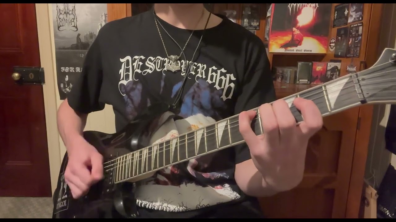 Horna - Sword of Darkness full guitar cover
