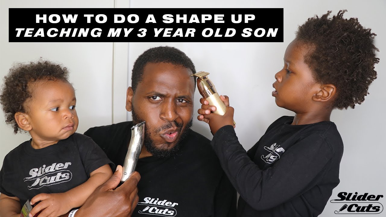 HOW TO DO A SHAPE UP- Teaching my 3 year old son