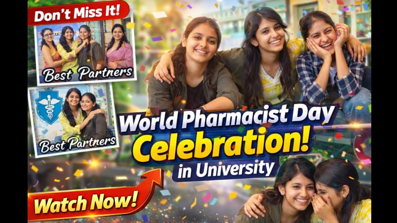 Celebrating World Pharmacist Day || Indira Gandhi University || @Drx.IndikaSati⚕️
