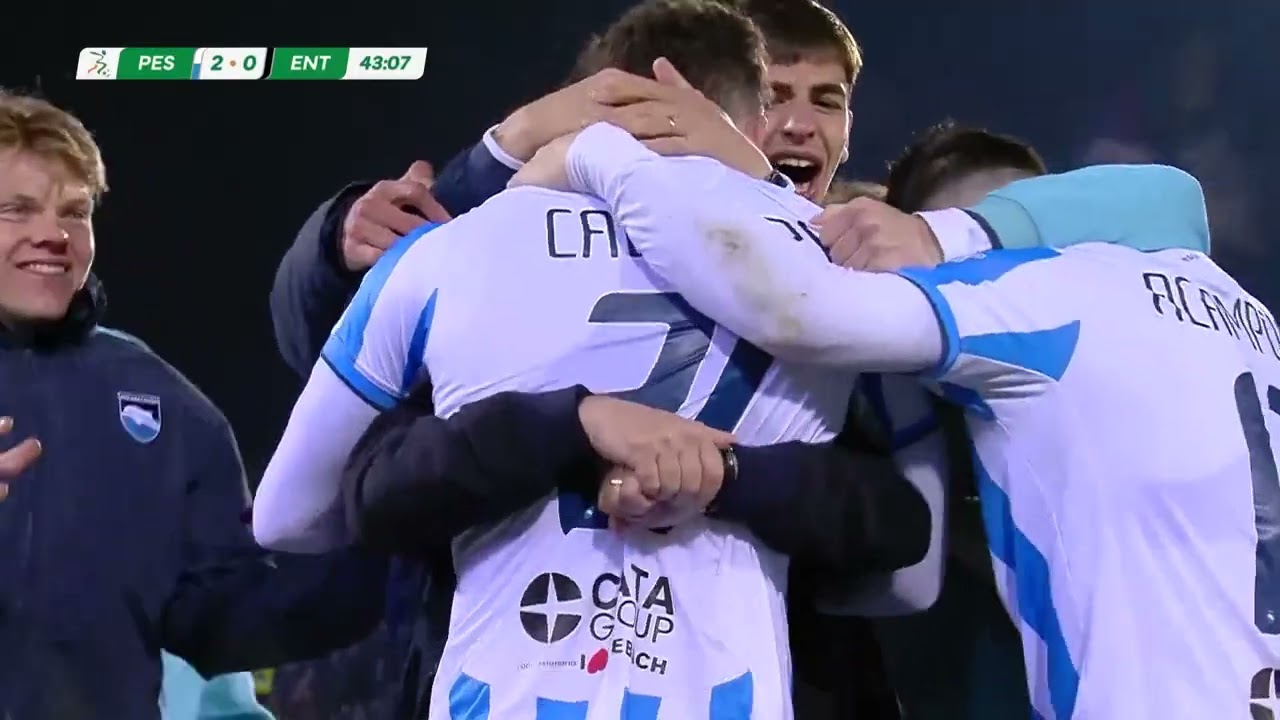 Pescara - Virtus Entella 3-0