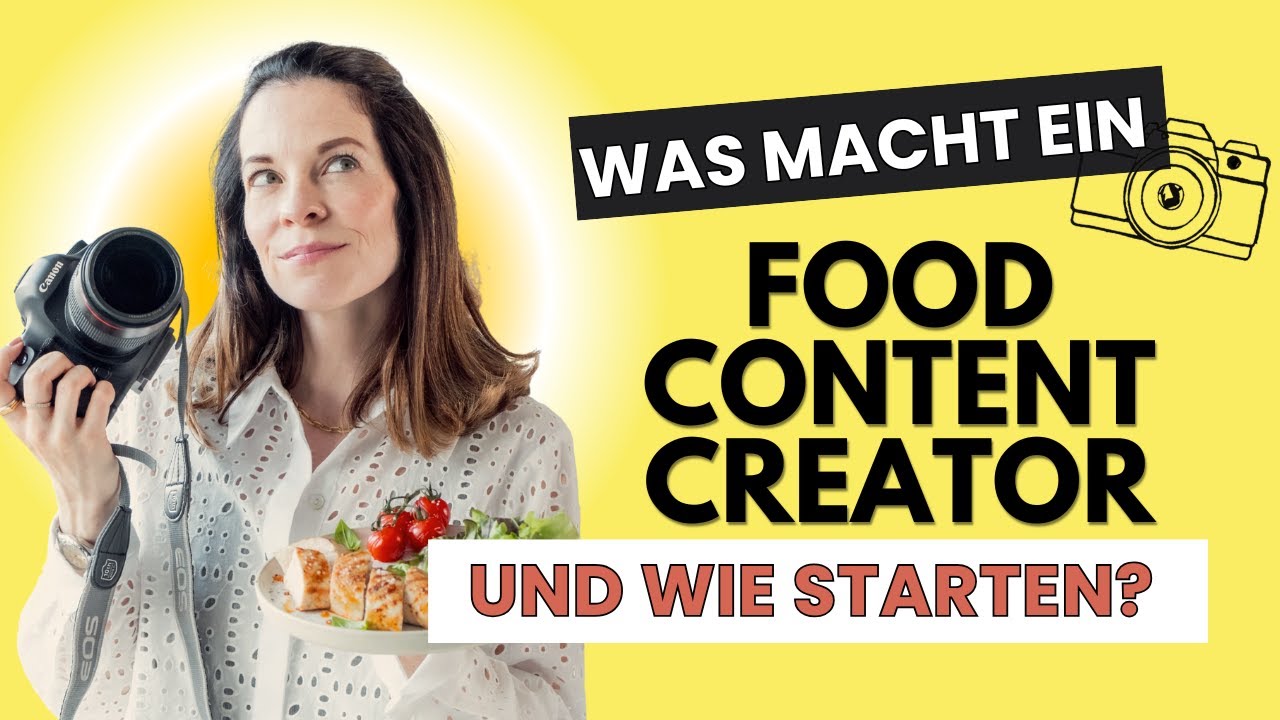 How do you become a food content creator and make money?