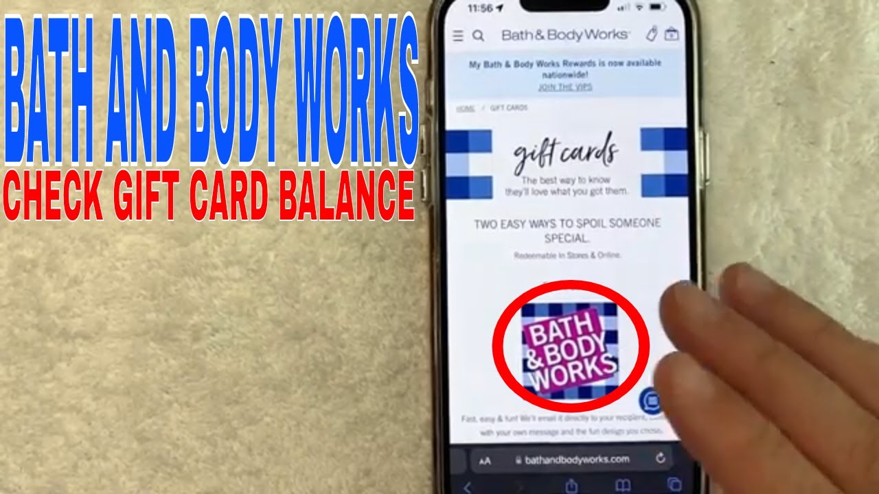 ✅  How To Check Bath And Body Works Gift Card Balance 🔴