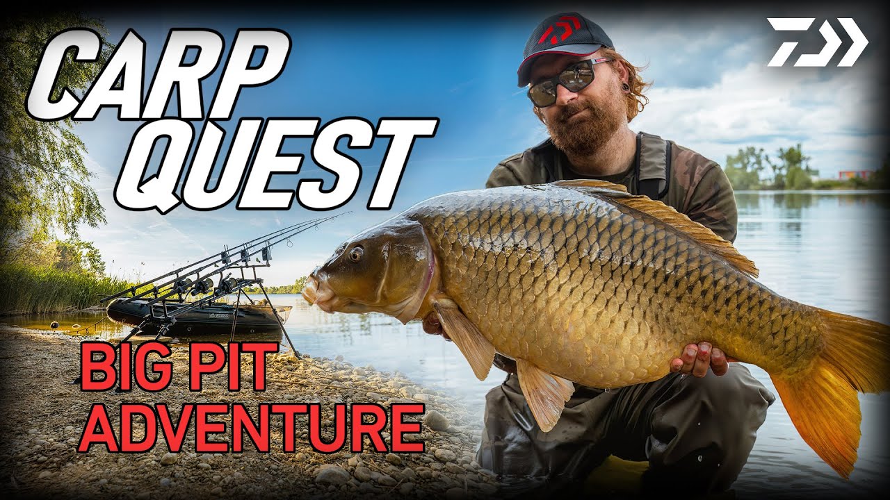 BIG PIT ADVENTURE  | Carp Fishing in Europe | CARP QUEST | Daiwa Carp