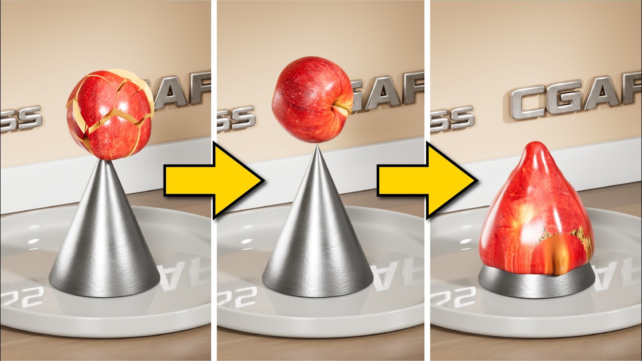 GOD-MODE PHYSICS: Liquid Apples & 10,000KG Wrecking Ball! 🏗️🍏💥 ASMR Destruction