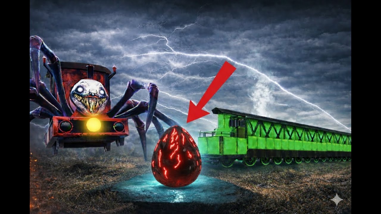 Choo Choo Charles Monster Train #shortslive #horrorgaming