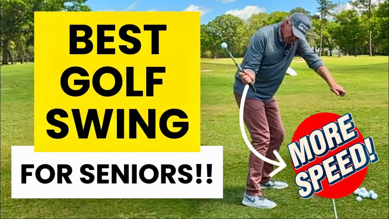 SENIOR GOLFERS! // No PAIN, No STRAIN - Just GREAT RESULTS! #golftips #golfswing #golfinstruction