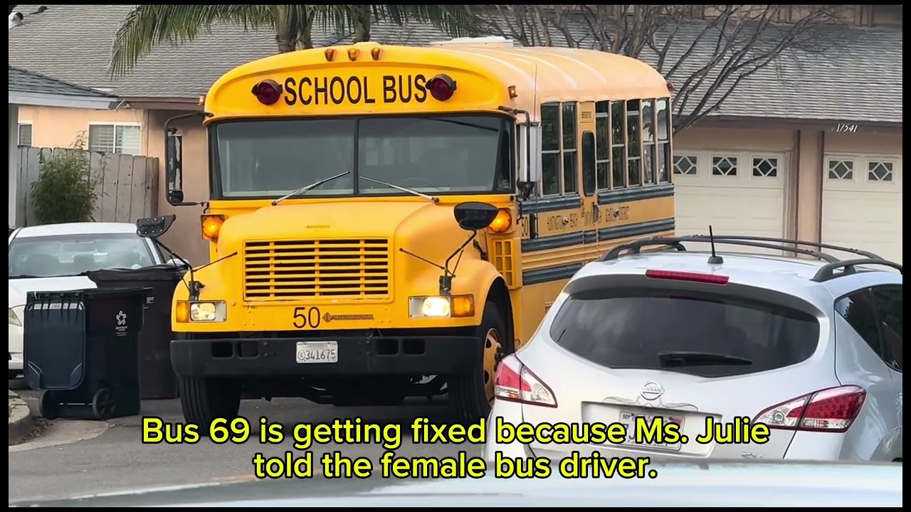 Bus 50, leaving from the houses irl.