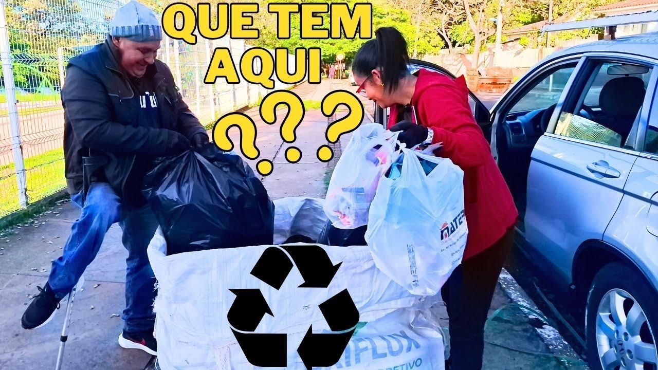 MAIS UMA COLETA NA RUA | SERÁ QUE TEM SURPRESA ?
