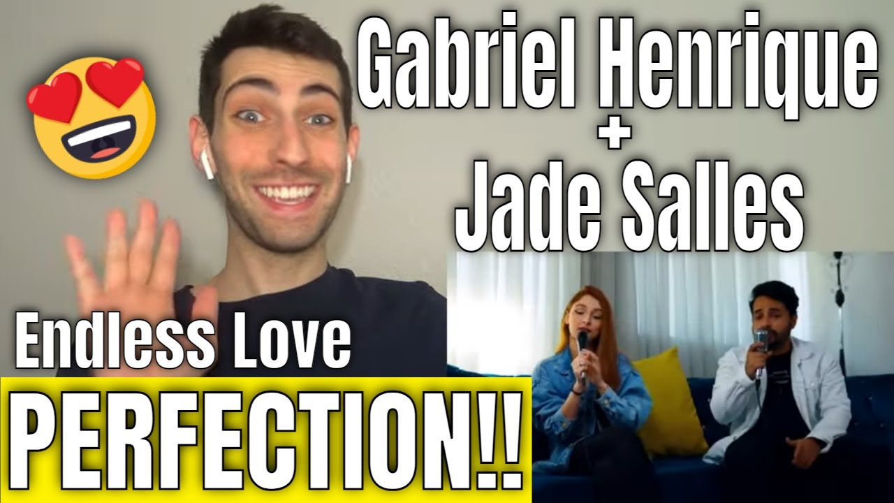 Gabriel Henrique & Jade Salles - Endless Love (Mariah Carey Cover) REACTION