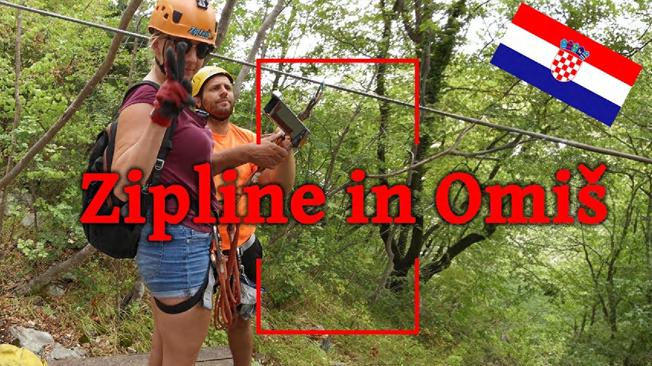 ZIPLINE ABENTEUR in Omiš - Kroatien: ADRENALIN & AUSSICHT über die Cetina SCHLUCHT!