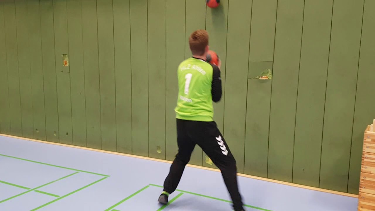 Handball Goalkeeper Training-Coordination exercise