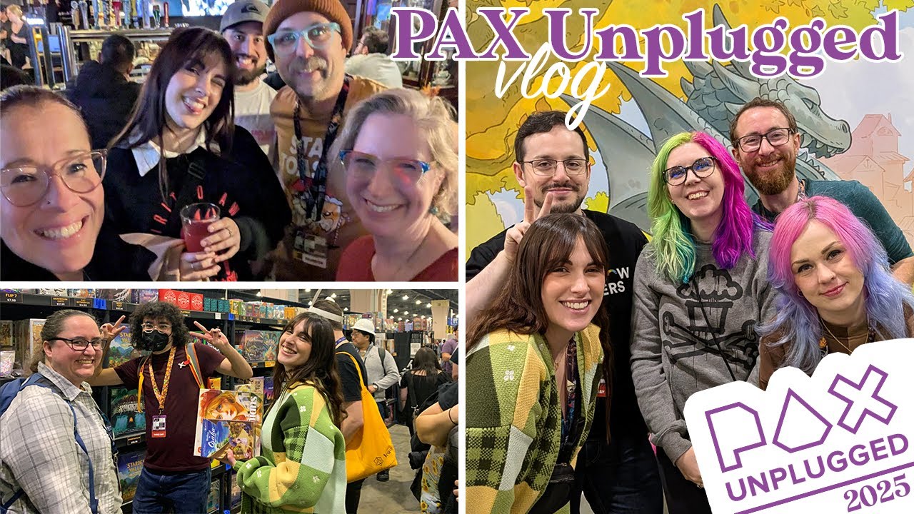Видеоблог PAX Unplugged 2025! | Игры, люди и воспоминания!