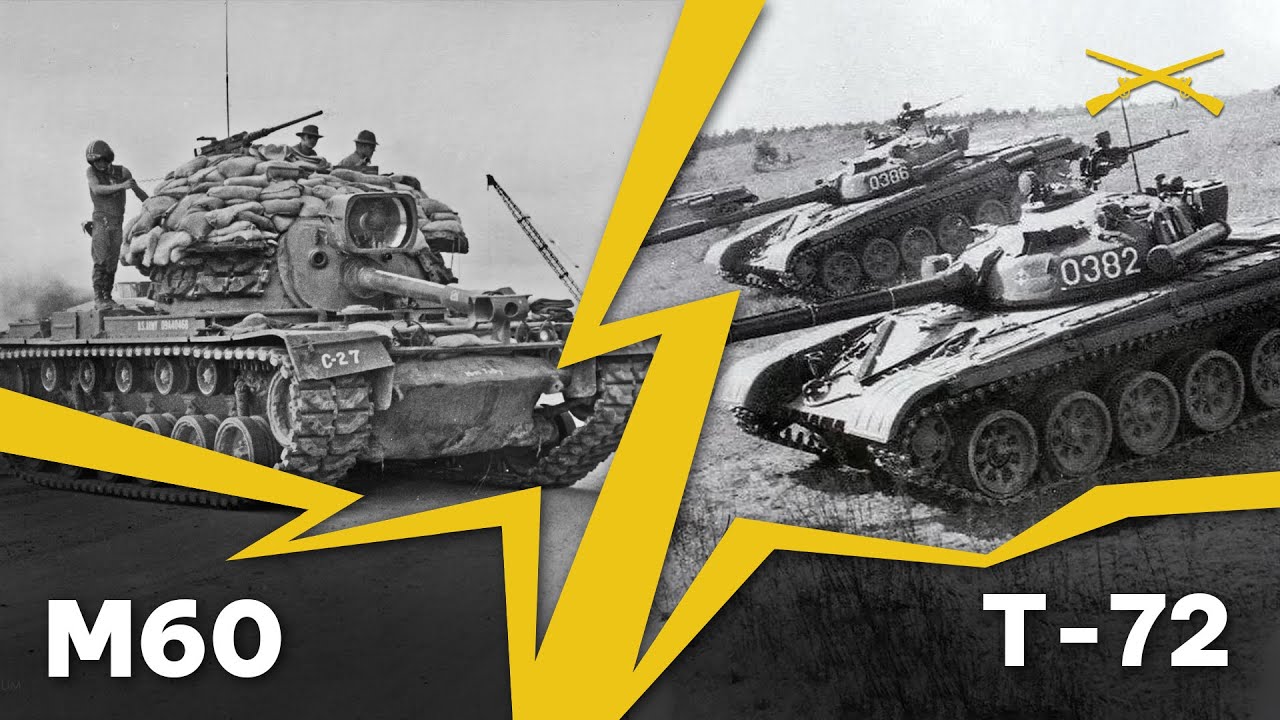 M60 và T-72 | Xe Tăng Chủ Lực Khẳng Định Nền Công Nghiệp MỸ - XÔ