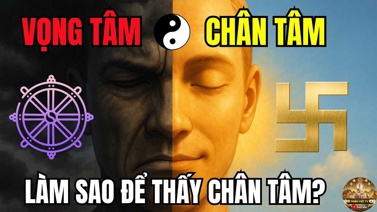 Chân Tâm & Vọng Tâm Là Gì? Làm Sao Để Thấy Chân Tâm - Vượt Khỏi Vọng Tâm?