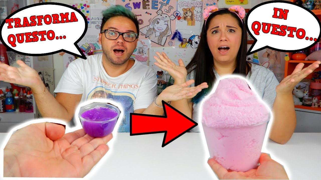 TRASFORMA lo SLIME PICCOLISSIMO in uno SLIME GIGANTE! Slime challenge