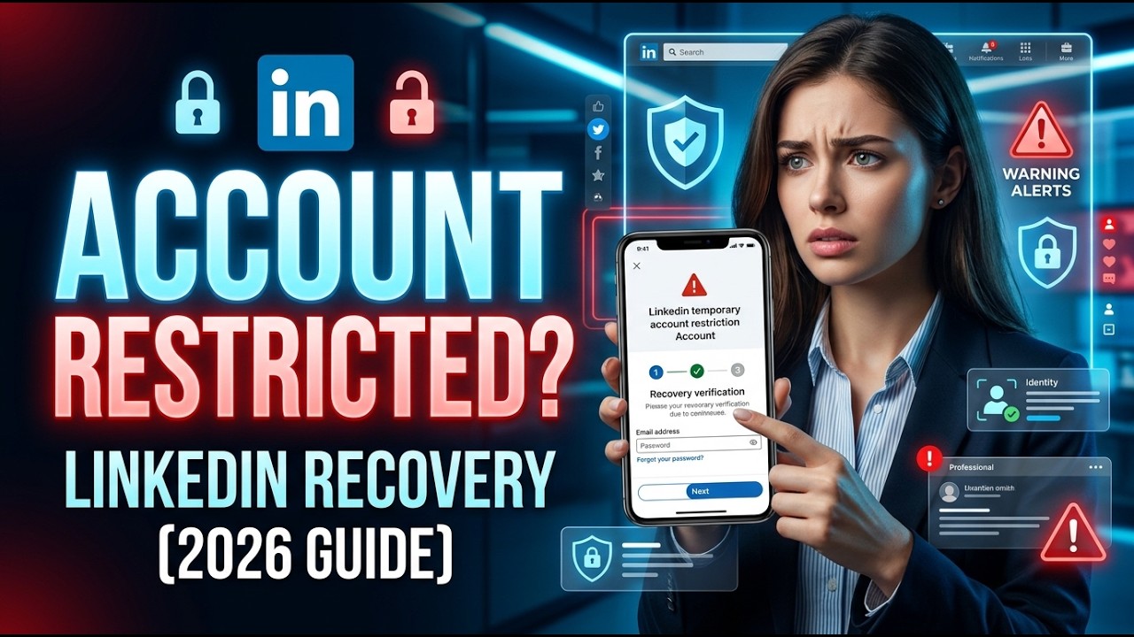How to Recover LinkedIn Temporarily Restricted Account [2026 Full Guide]
