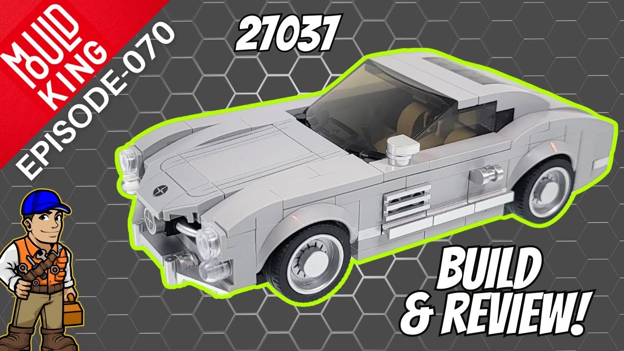 Mould King - Mercedes 300SL (27037) (Mini Famous Car Series)  (Lego Alternate Build)